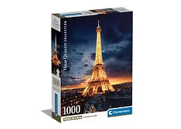Пазл Clementoni High Quality Collection: Вид на Ейфелеву вежу, Париж, Франція (High Quality Collection - Tour Eiffel Puzzle - 1000 pcs.), 1000 ел. (39703)