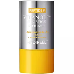 Антивіковий сонцезахисний стік для обличчя Medi Peel Red Peptide 9 Vitanol Sun Stick Pro SPF50+ PA++++ 23 г (MDP190)