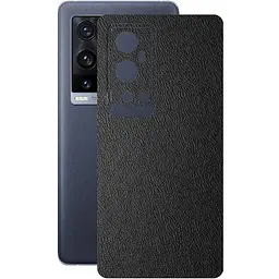 Захисна плівка StatusSKIN для Vivo X60 Pro Plus 5G Корпус Вініл Шкіра чорна