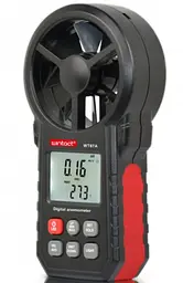Анемометр крильчастий 0,3-30м/с -10-45°C wintact 16,5х8,5х3,9 см hoz0010074 - мініатюра 3