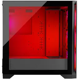 Корпус Modecom VOLCANO EXPANSE S ARGB 4x140mm fans MIDI USB 3.0x2+TYPE-C ЧОРНИЙ без Блок живлення ATX - мініатюра 4