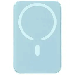 Портативний ЗП Power Bank Baseus Magnetic Mini OS 20W c БЗП 10000 mAh (PPCX110105) Blue - мініатюра 3