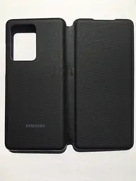 Чохол-книжка Smart LED Wallet View Cover EF-NG988PBEGRU для Samsung Galaxy S20 Ultra (6.9") Чорний - мініатюра 7