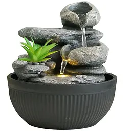 Фонтан декоративний Engard Nature 21х21х23 см (FT-06)