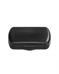 Дорожній набір для догляду за ротовою порожниною Curaprox Travel Set Black is White: Розкладна щітка CS5460 Ultra Soft + Зубна паста з активованим вугіллям Black is White 10 мл + Йоржики + Тревел-кейс - мініатюра 6