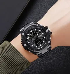 Годинник чоловічий наручний спортивний Skmei 2119 (Чорний) - мініатюра 5