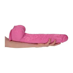 Фалоімітатор Toyz4lovers Italian Cock 15.5'', 40 см (рожевий) - мініатюра 5