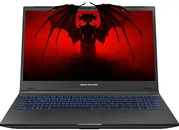 Ноутбук Dream Machines RT4050-15 15.6FHD IPS, AMD R5-7535HS, 16GB, F1TB, NVD4050-6, DOS, чорний (RT4050-15UA21)