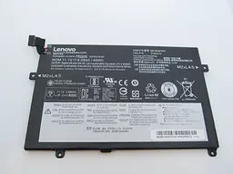 Акумулятор для ноутбука Lenovo ThinkPad E470 01AV413, 3980 mAh (45Wh), 3cell, 11.1V, Li-ion, чорний