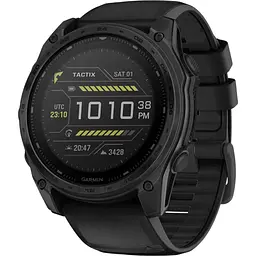 Смарт-годинник Garmin tactix 8 - 51 mm Solar Elite Includes Applied Ballistics Elite Solver (010-03407-10/11) [129743]
