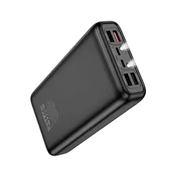Батарея універсальна HOCO 30000mAh Apollo PD/65W QC/3.0 Black (DB81 / 714720) - мініатюра 3