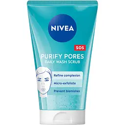 Гель-скраб для вмивання щоденний NIVEA Очищення пор з екстрактом магнолії 150 мл (81963)