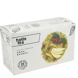 Чай Hello tea Липа-бузина 20 пакетиків (4820208950329)