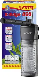 Внутрішній фільтр для акваріума Sera X-Edge кутовий 5 Вт 450 л/год до 80-200 л 1218311
