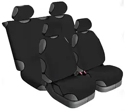 Чохли майки для сидінь Beltex DELUX комплект Чорні (BX14210)