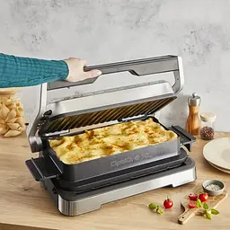 Гриль прижимний Tefal OptiGrill 4 in 1 XL 2200 Вт (GC784D30) - мініатюра 10