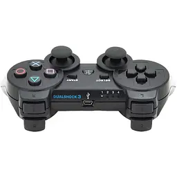 Геймпад джойстик Voltronic DualShock 3 Wireless DoubleShock PS3 black (07641) - мініатюра 2