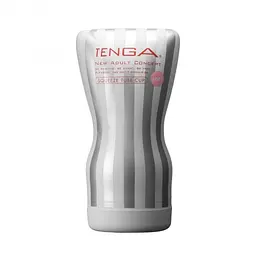 Мастурбатор Tenga Squeeze Tube Cup м'яка подушечка Gentle, 15х5 см