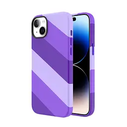 Захисний чохол Vokamo для iPhone 15 Plus з магнітом Purple - мініатюра 2