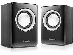 Колонки для комп'ютера REAL-EL S-215 2.0 Black - мініатюра 7