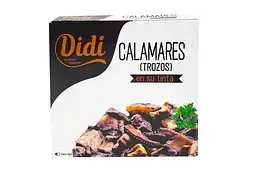Кальмари Didi Calmares en tinta в чорнильному соусі 266 г