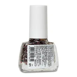 Лак для нігтів Quiss Fusion Glitter відтінок 01, 6 г - мініатюра 2