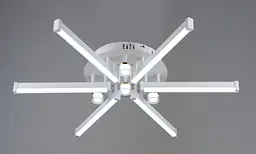 Люстра світлодіодна акрилова стельова Sirius YH1309/6+4