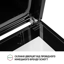 Духова шафа електрична Perfelli Diamond 6D8L Inox - мініатюра 5