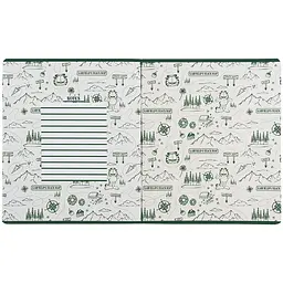 Зошит  Kite Garfield в клітинку 48 аркушів коричневий - мініатюра 4