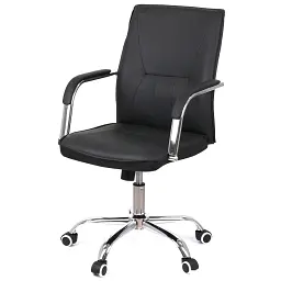 Офісне крісло Аклас Смарт Soft TILT Чорний (PU Black) (00161489)