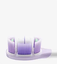 Насадки м'які набір 3 штуки для зубної щітки Xiaomi Oscillation Electric Toothbrush Replacement Heads (Soft) - мініатюра 4