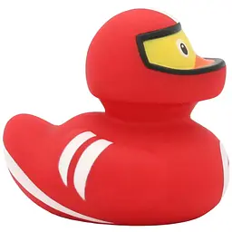 Качка FunnyDucks Гонщик червоний (1869) - мініатюра 4
