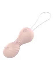 Вагінальні кульки Boss Remote Control Tighten 8 см (світло-рожевий) - мініатюра 2