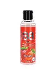 Лубрикант Stimul8 S8 4-in-1 Dessert Lube Strawberry, 125 мл - мініатюра 2