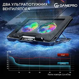 Підставка для ноутбука GamePro (CP910) - мініатюра 7