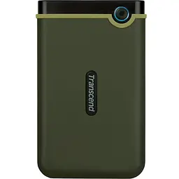 Зовнішній жорсткий диск Transcend HDD 2.5" USB 2TB StoreJet 25M3 Military Green Slim (TS2TSJ25M3G)