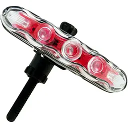 Ліхтарик світлодіодний Good Bike Emming 5 LED 2 режими червоне світло водостійкий (88324-IS) - мініатюра 3