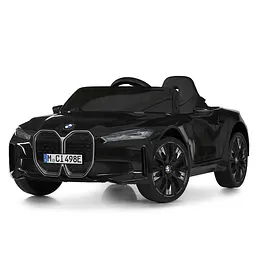 Машина JE1009EBLR-2(4WD) радіокер.2.4G передн.2*18W задн.2*25W 1акум.12V7AH кол.EVA, шкiра, чорний