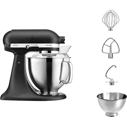 Планетарний міксер KitchenAid Artisan 5KSM185PSEBK [131288] - мініатюра 3