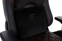 Геймерське крісло GT Racer чорне з коричневим (X-0724 Black/Brown) - мініатюра 10