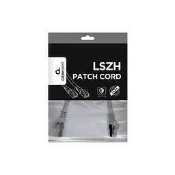 Патч-корд Cablexpert 5м S/FTP Cat 6A CU LSZH grey (PP6A-LSZHCU-5M) - мініатюра 4