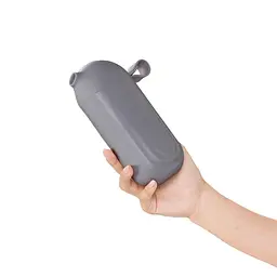 Подушка надувна для шиї Naturehike CNK2550WS040, сіра з чохлом для надування - мініатюра 6