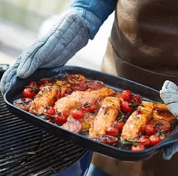 Форма для гриля Emile Henry BBQ чорна (717547) - мініатюра 4