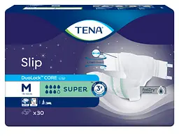 Підгузки для дорослих Tena Slip Super Medium 30 шт. - мініатюра 2