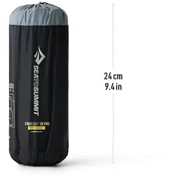 Килимок надувний Sea to Summit Ether Light XR Pro Insulated ASC Mat, Large Rectangular, 198х64х10 см Чорний - мініатюра 5
