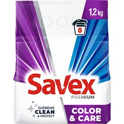 Пральний порошок Savex Color & Care 1.2 кг (3800024018305)