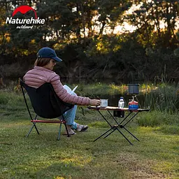 Складний стіл Naturehike (NH19Z027-Z) сітка-алюміній - чорний - мініатюра 6