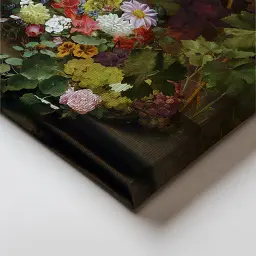 Інтер'єрна картина Літній букет на вікні, Отто Дидрик Оттесен, Still Life, репродукція картини, натюрморт, 60×45 см (id7042) - мініатюра 4
