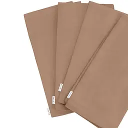 Серветки Cosas Rum 35х35 см 4 шт. (Set-4Serviette_RanforsBrown_35) - мініатюра 2