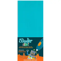 Набір стрижнів для 3D-ручки 3Doodler Start 3DS-ECO05-BLUE-24 24 шт. Блакитний